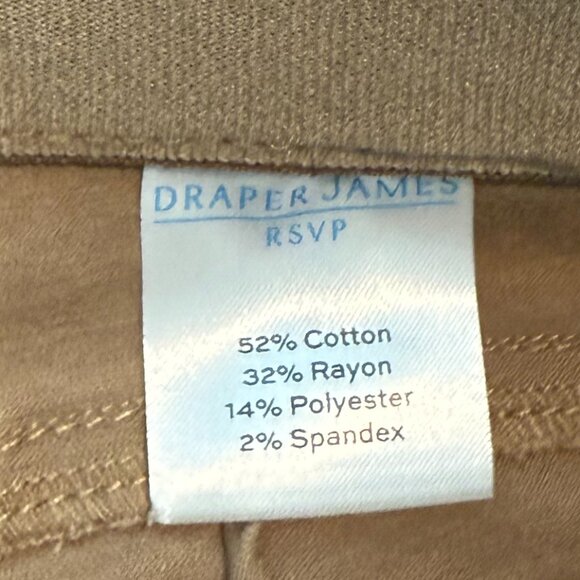 Draper James RSVP Size 8 Tan Skinny Jeans - Picture 4 of 7